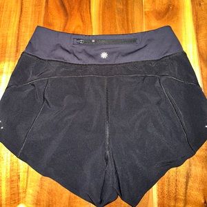 Athleta running shorts